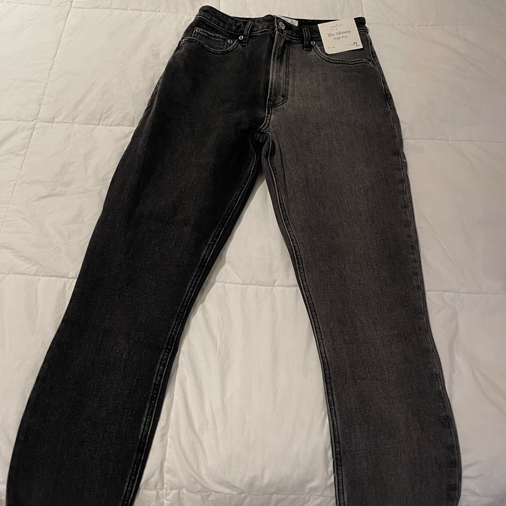 nwt abercrombie & fitch skinny high rise jeans